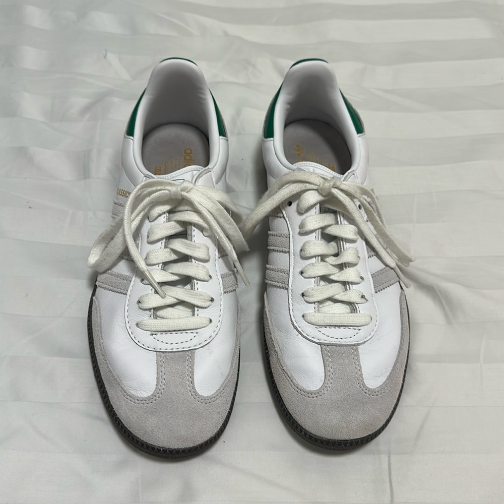 Adidas Samba OG KITH Classics White/Green Unisex Sneakers